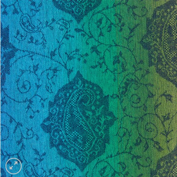 Rainbow scarf | Festival pashmina scarves and shawls | Multicolored Summer Scarf - Picture 4 of 4